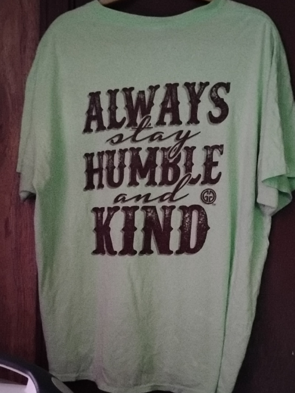 FREE#Always Stay Humble and Kind Short Sleeve Tee - Mint Green